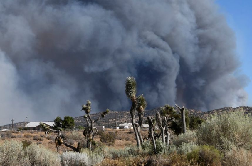 Thousands Flee Homes In Southern California As Fire Rages Out Of Control