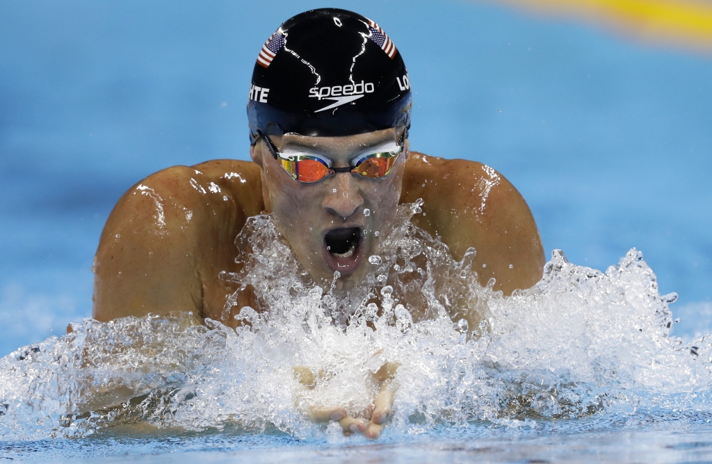 United States Ryan Lochte competes in the men's 200-meter individual medley final during the swimming competitions at the 2016 Summer Olympics in Rio de Janeiro Brazil. Speedo is the first major sponsor to drop