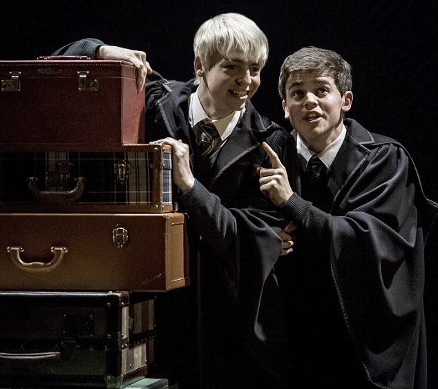 Spellbinding Anthony Boyle as Scorpius Malfoy and Sam Clemmett as Albus Potter