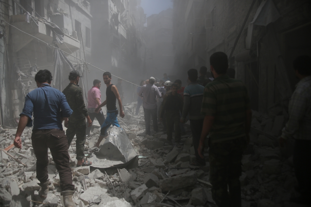 More than twenty killed in bombardments in Aleppo