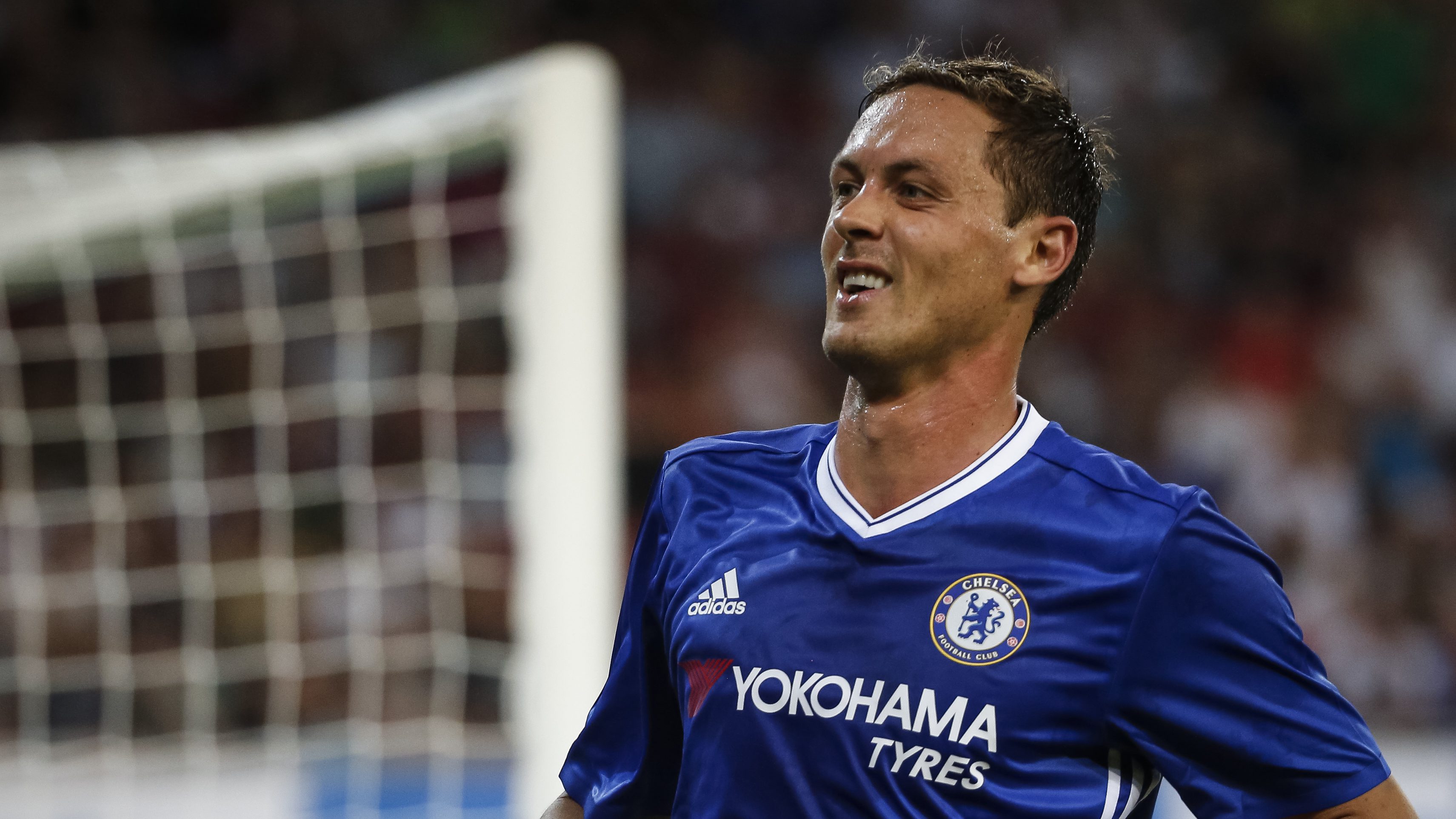 VELDEN AUSTRIA- JULY 20 Nemanja Matic of Chelsea reacts during the friendly match between WAC RZ Pellets and Chelsea F.C. at Worthersee Stadion