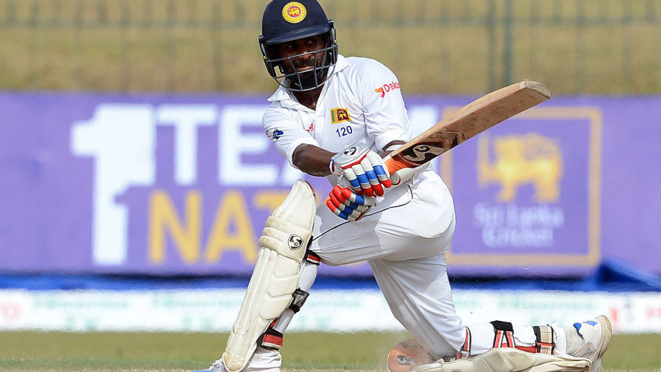 Sri Lanka's Kaushal Silva starred with the bat