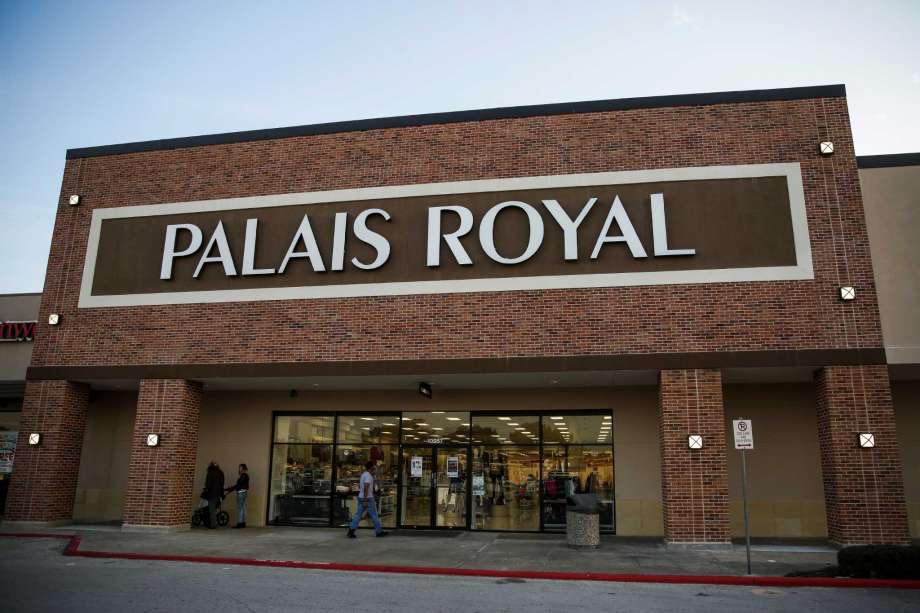 Palais Royal at the Westchase Shopping Center in Houston. The chain's parent company Stage Stores reported oil markets and a weak peso continued to drag sales during the second quarter