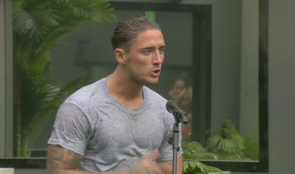 Stephen Bear boasted to his housemates about sleeping with his friend's cousin