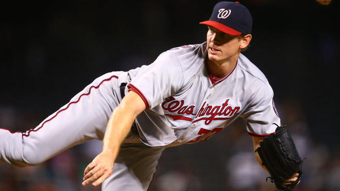 Stephen Strasburg has an elbow injury.                     USATSI