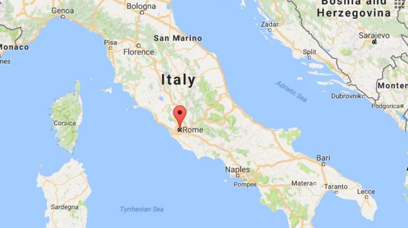 Strong tremors woke residents in the capital Rome some 150km from the epicentre of the quake