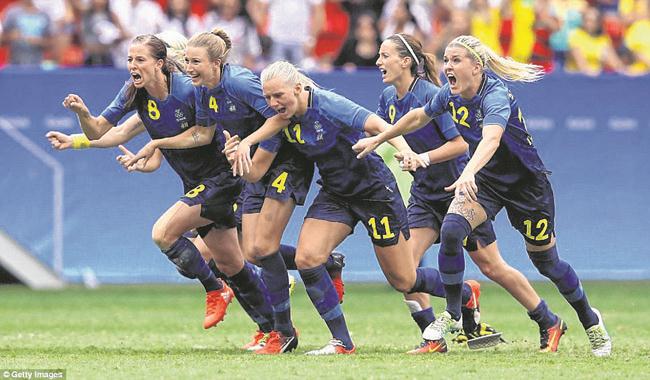 Sweden eliminates US women from Olympic