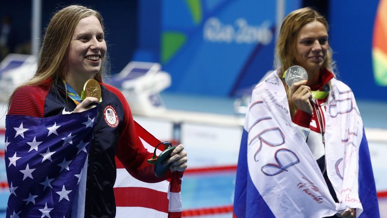 Swimmer Lilly King has been very open with hew views on Yulia Efimova