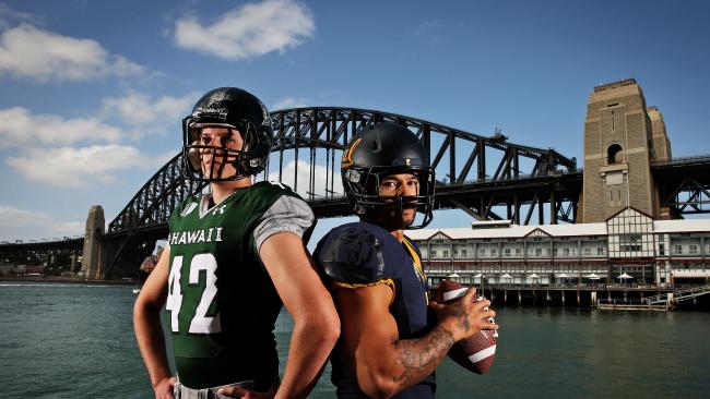 College football: California Golden Bears, Hawaii Rainbow Warriors land in Sydney