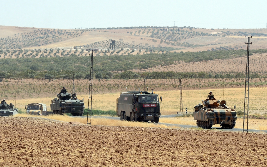 Turkish troops return from Syrian border