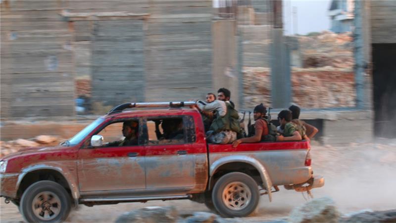 Syrian rebels have fought to hang on to recently captured territories in embattled Aleppo