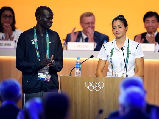 From Syria to Olympics, refugee tells how she swam for her life