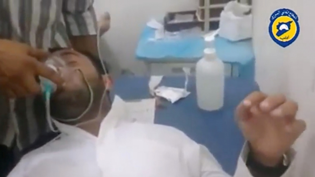 Syria chlorine gas attack