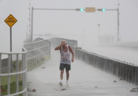 The Latest: Florida's Gulf Coast warily eyes brewing storm