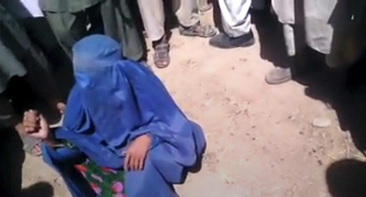 Taliban gang rape woman