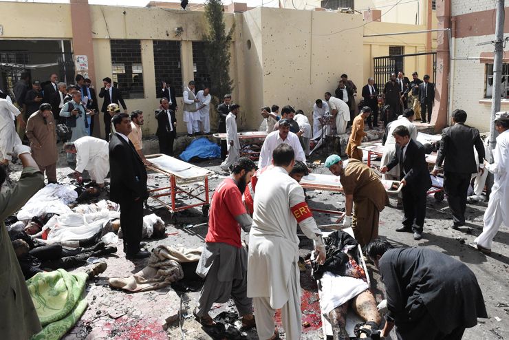 NPR: Suicide Bombing At Hospital In Pakistan Kills More Than 60 People