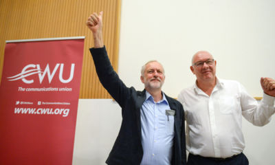 Corbyn Wins Union Backing In Leadership Race