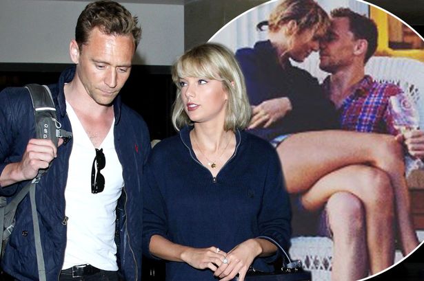 Taylor Swift and Tom Hiddleston