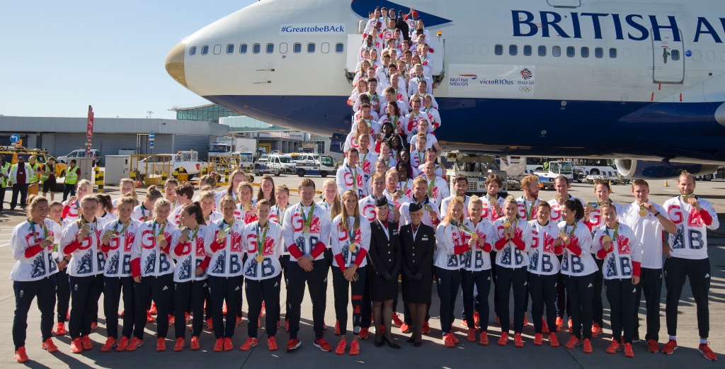 Team GB heroes arrive back home after record-breaking Rio 2016 Olympics