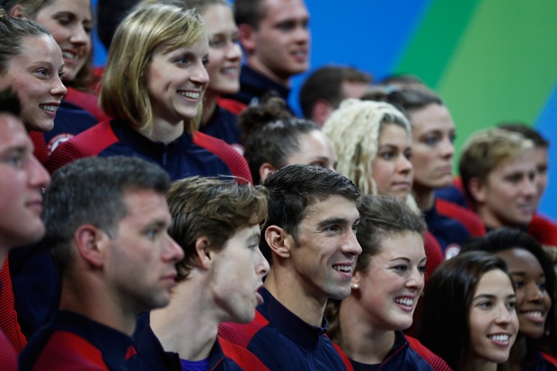 Team USA
      

 
       
      Related Links          
       Phelps signs off with 23rd gold              Chad le Clos turns att