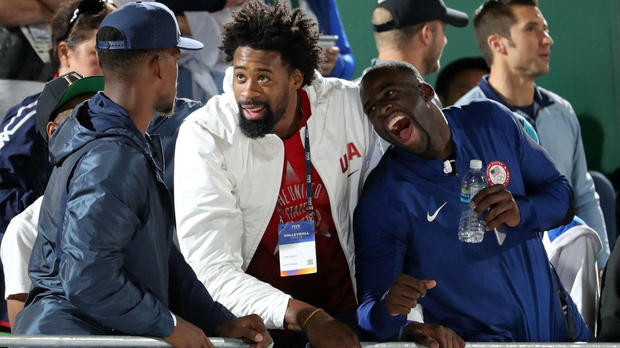 Draymond Green De Andre Jordan Jimmy Butler in Rio