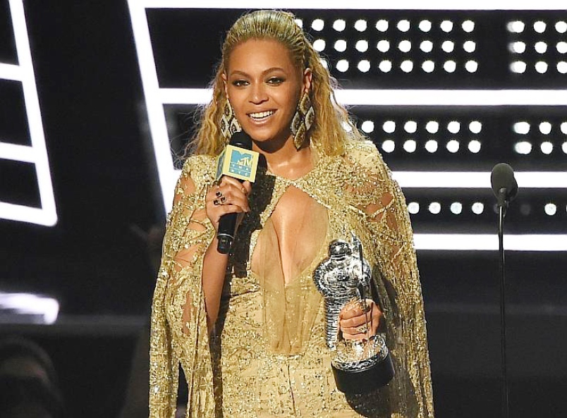 Beyonce accepts the award for best female video for'Hold Up at the MTV Video Music Awards at Madison Square Garden on Sunday Aug. 28 2016 in New York. Charles Sykes  Invision  AP