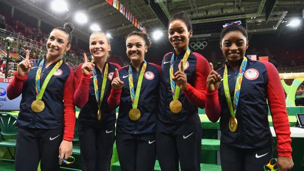 USA gymnastics team gold medal