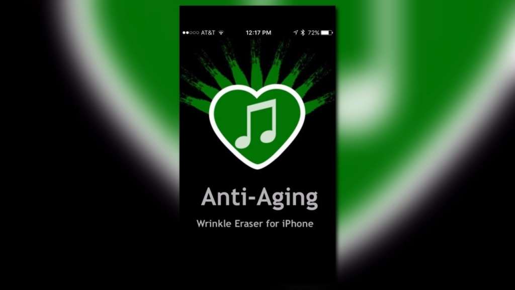 The Anti Aging wrinkle eraser app promises to reduce wrinkles using your phone