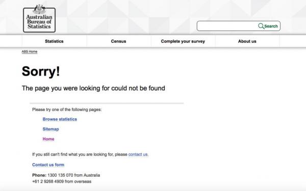 Census 2016: ABS website crashes in #censusfail