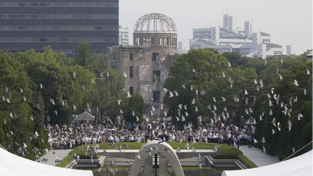 The Japanese city of Hiroshima has commemorated the 71st anniversary of the atomic bombing