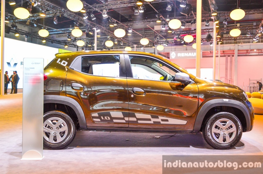 Renault Kwid 1.0 at the Auto Expo 2016