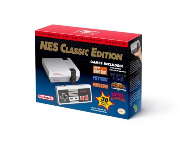 The NES mini console has several display modes