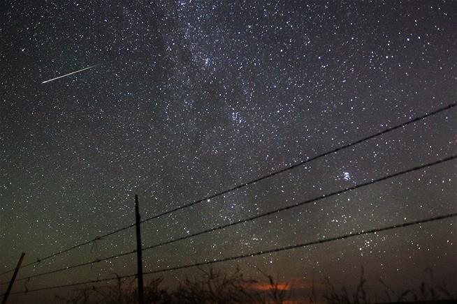 The Perseids meteor shower in 2013