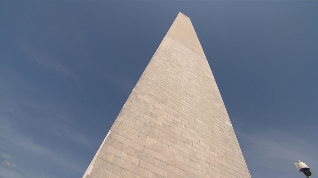 The Washington Monument in Washington