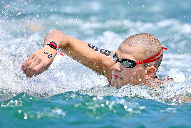 Richard Weinberger won a bronze medal in the men