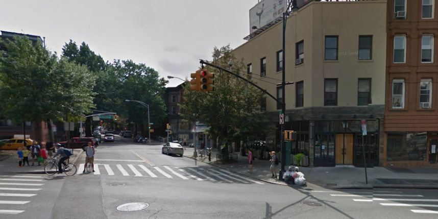 The corner of Flatbush and Sixth Avenue in Park Slope