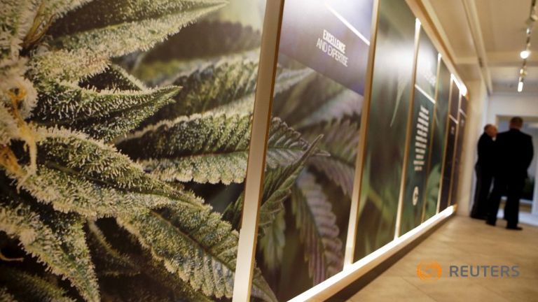 The inside of the Columbia Care medical marijuana dispensary is seen in New York     
   Enlarge  Caption