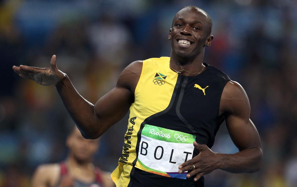 Usain Bolt wins 100m gold to complete first part of ‘triple-triple’ attempt at Rio 2016