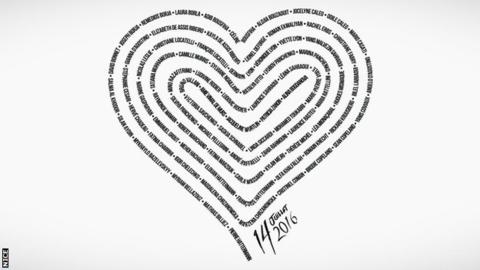 The names of the 85 victims of the Nice attacks will be printed on a heart shape on the club's shirt