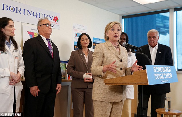 The news emerged on Tuesday afternoon just minutes after Hillary Clinton ceremoniously visited Wynwood the Miami district which has Zika