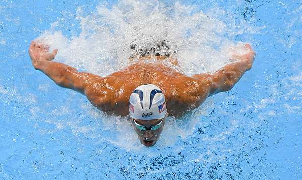 The unbeatable Michael Phelps has raced to his 22nd Olympics gold medal