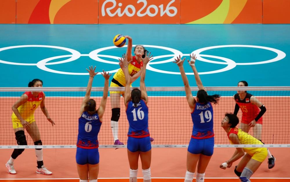 China ends Serbia's volleyball adventure to claim Rio 2016 gold