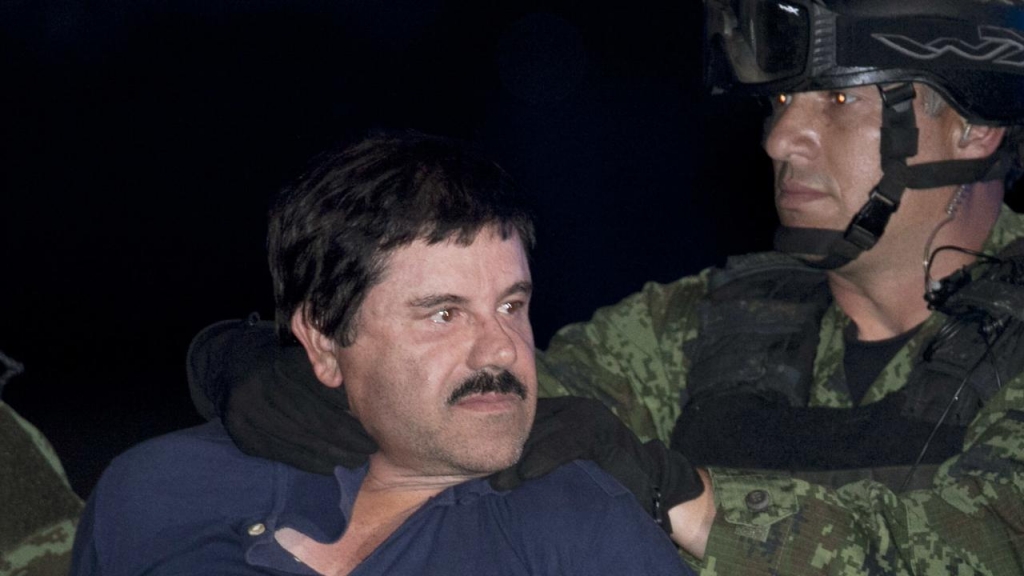 The 26-year-old son of Mexican drug kingpin Chapo has been abducted from a restaurant