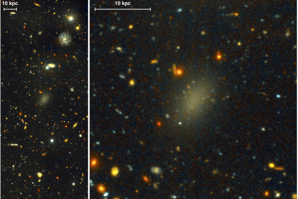 Found: Dragonfly 44, a strange galaxy made mostly of dark matter