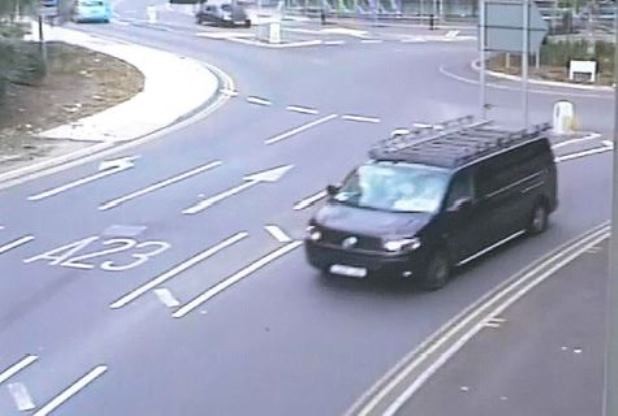 This van has now been ruled out of the investigation