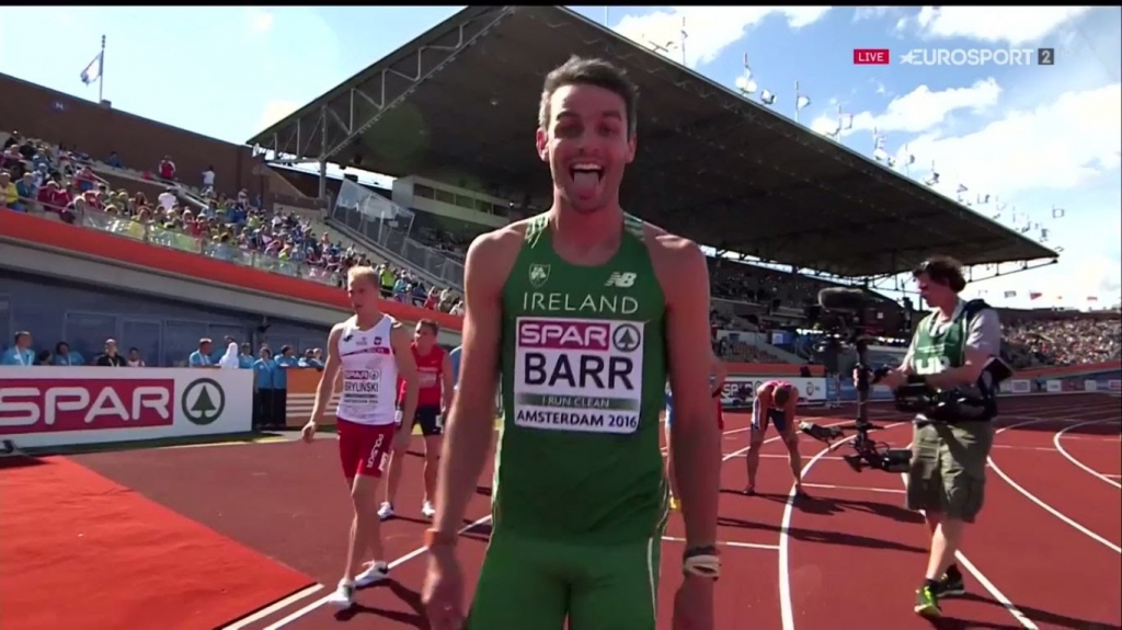 Men's 400m Hurdle Semis: Irish Record for Thomas Barr as Kerron Clement Tries to Regain Old Glory