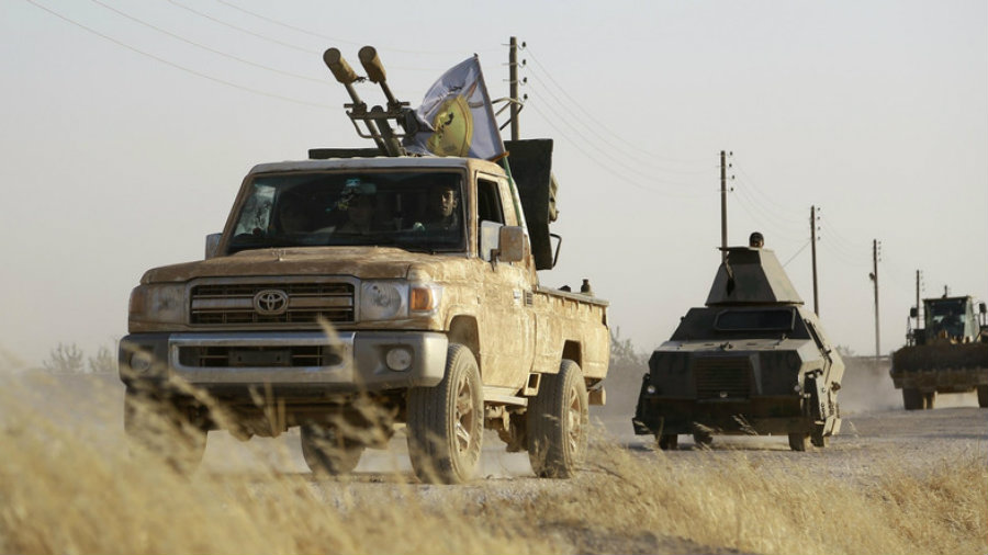 Thousands of internally displaced people have returned to Manbij now that the IS has abandoned its former stronghold. Image Credit CNN