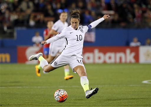 Tony Gutierrez  Associated Press                          Carli Lloyd will captain the USWNT in Rio