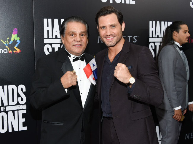 Usher Takes To Instagram To Share Photos From His New Movie 'Hands Of Stone'