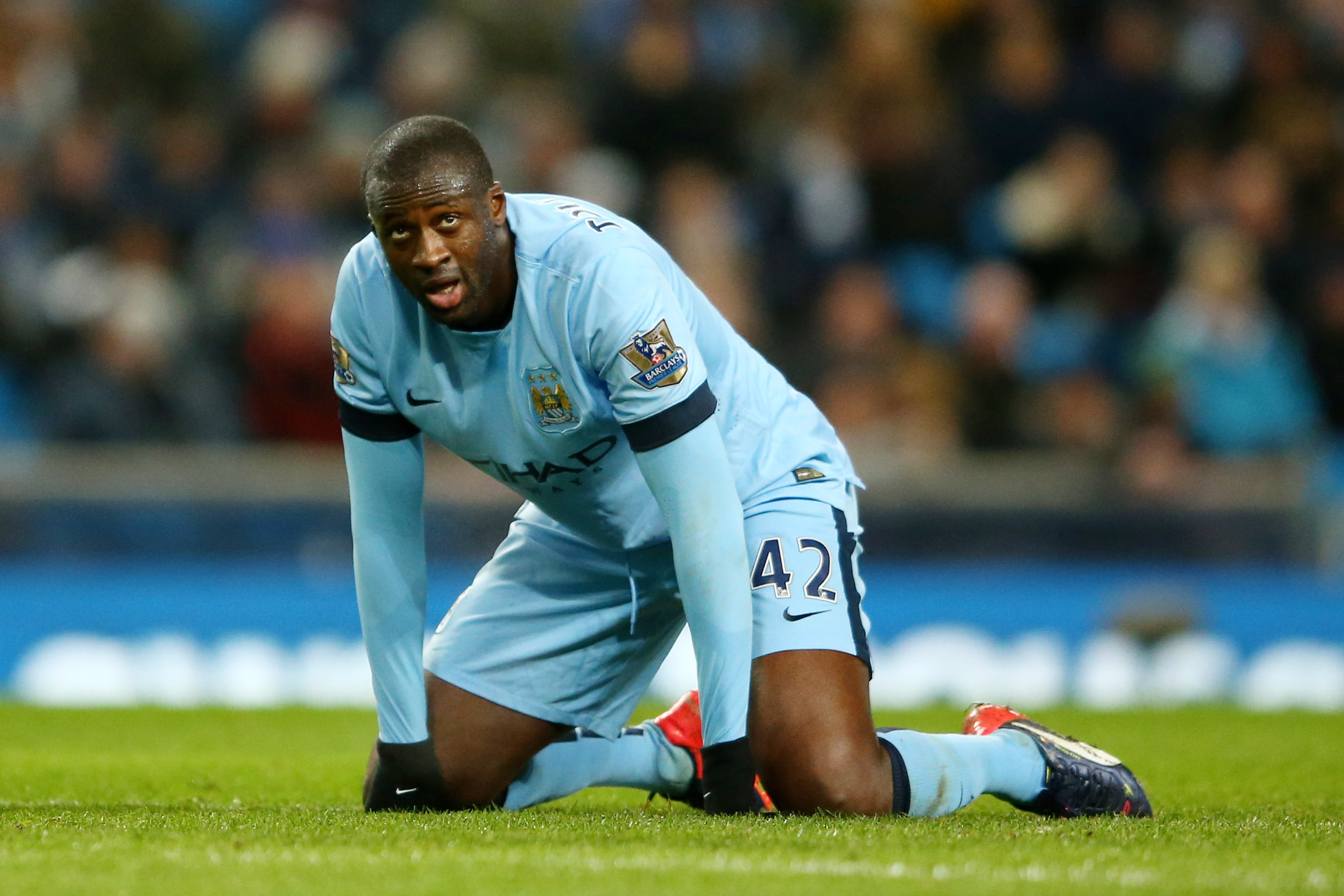 Yaya Toure omitted from Champions League squad